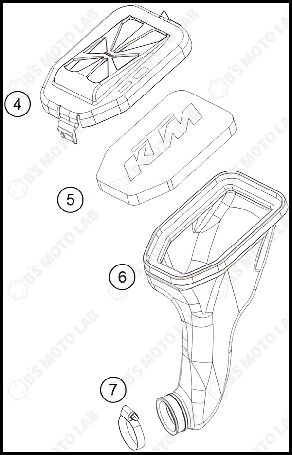 AIR FILTER, 2023 HUSQVARNA TC-50