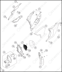 AIR FILTER, 2023 HUSQVARNA FC-450