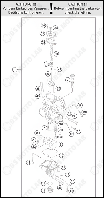 CARBURETOR, 2022 HUSQVARNA TC-85-19-16