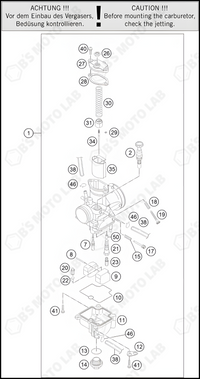 CARBURETOR, 2024 HUSQVARNA TC-85-19-16