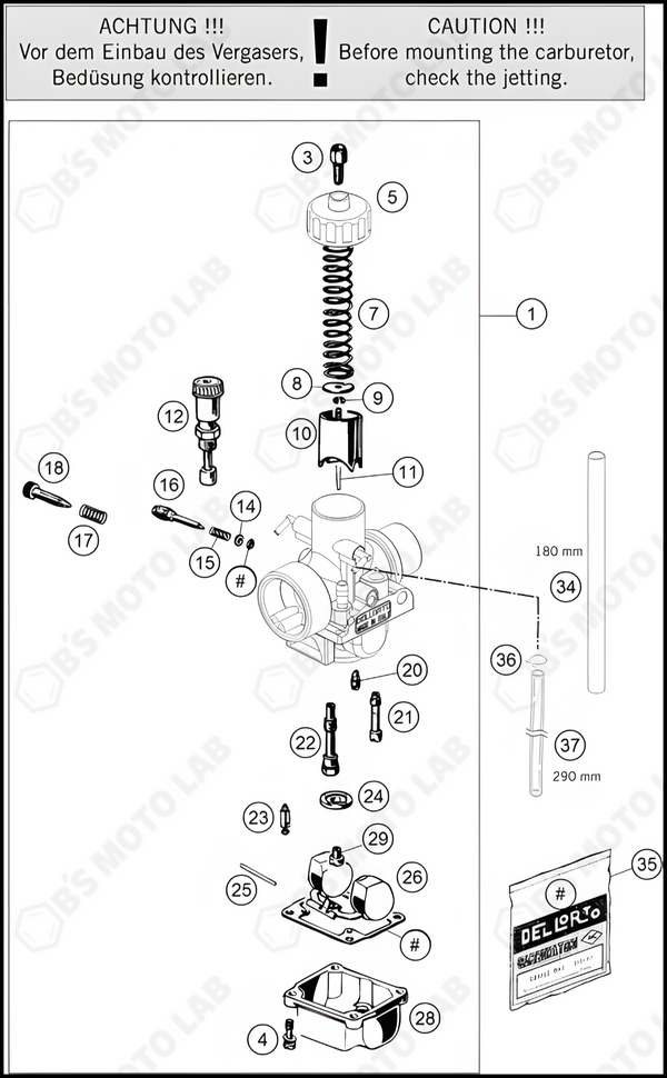 CARBURETOR, 2023 HUSQVARNA TC-50