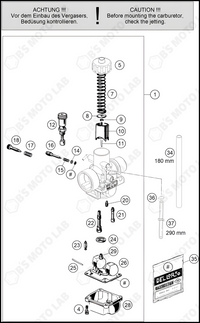 CARBURETOR, 2024 HUSQVARNA TC-50