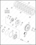 CLUTCH, 2025 HUSQVARNA TE-300