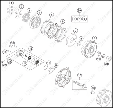 CLUTCH, 2023 HUSQVARNA TC-65