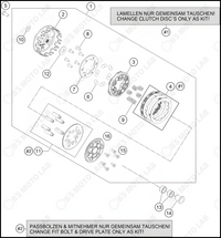 CLUTCH, 2023 HUSQVARNA TC-50