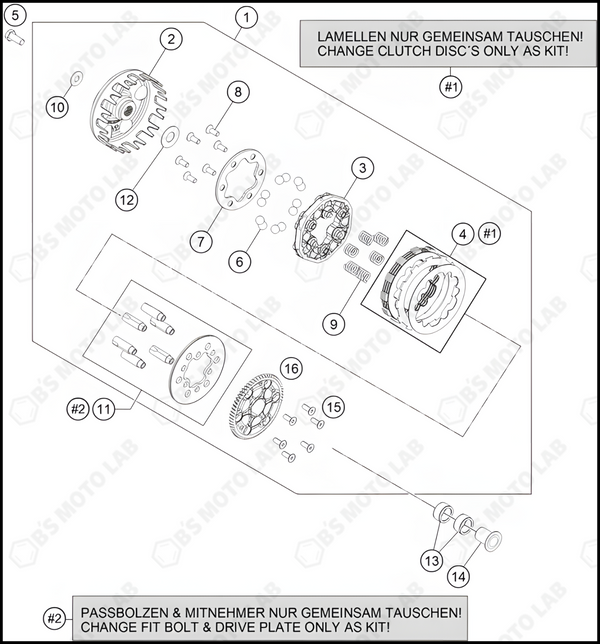 CLUTCH, 2023 HUSQVARNA TC-50