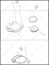 CYLINDER, 2024 HUSQVARNA FC-350