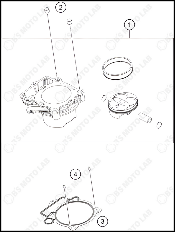 CYLINDER, 2023 HUSQVARNA FC-350