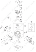 CYLINDER, CYLINDER HEAD, 2023 HUSQVARNA TC-250