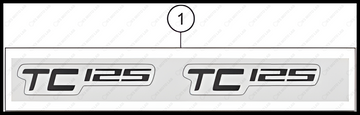 DECAL, 2023 HUSQVARNA TC-250