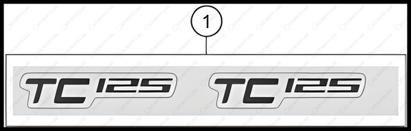 DECAL, 2023 HUSQVARNA TC-250