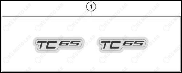 DECAL, 2025 HUSQVARNA TC-65