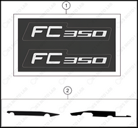 DECAL, 2022 HUSQVARNA FC-350