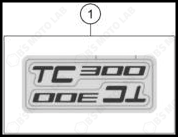 DECAL, 2025 HUSQVARNA TC-300