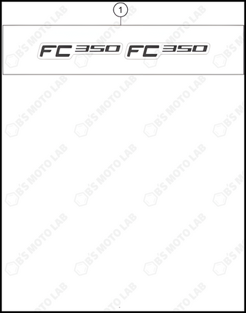 DECAL, 2024 HUSQVARNA FC-350