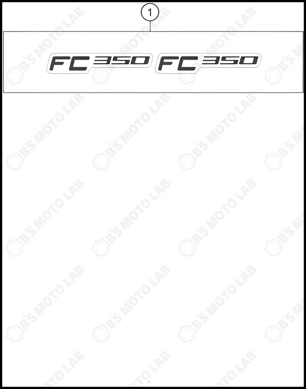 DECAL, 2023 HUSQVARNA FC-350