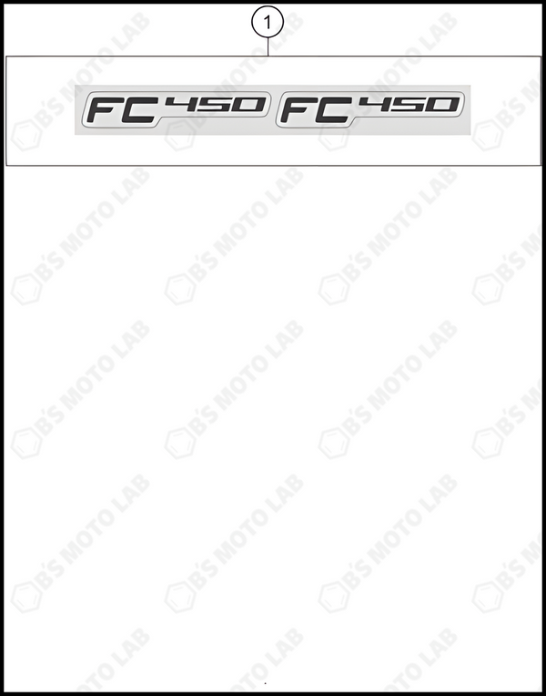 DECAL, 2023 HUSQVARNA FC-450