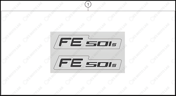 DECAL, 2024 HUSQVARNA FE-501-S