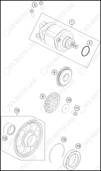 ELECTRIC STARTER, 2022 HUSQVARNA FC-350