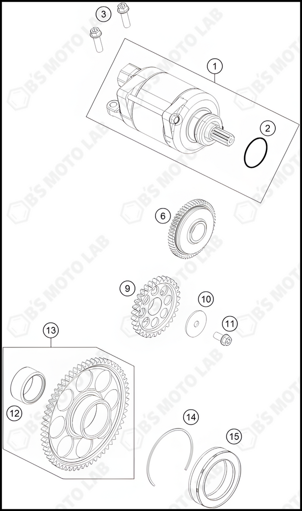 ELECTRIC STARTER, 2022 HUSQVARNA FC-350