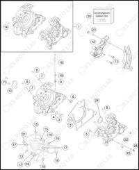 ENGINE CASE, 2023 HUSQVARNA TC-50