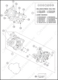 ENGINE CASE, 2023 HUSQVARNA TC-250