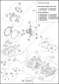 ENGINE CASE, 2024 HUSQVARNA TC-85-19-16