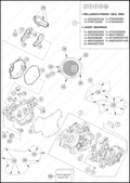 ENGINE CASE, 2025 HUSQVARNA TC-85-19-16