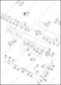 EXHAUST SYSTEM, 2022 HUSQVARNA TC-85-19-16