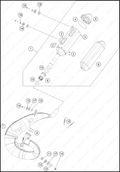 EXHAUST SYSTEM, 2025 HUSQVARNA TC-300