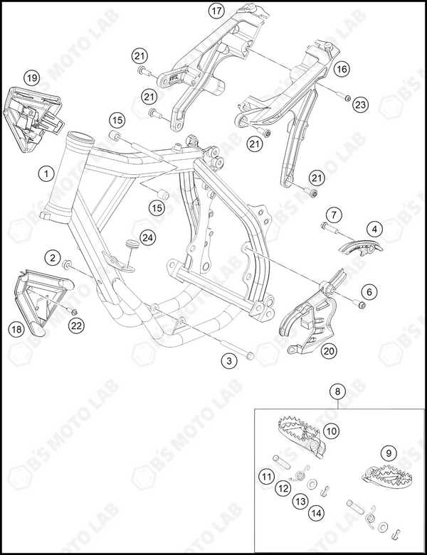 FRAME, 2024 HUSQVARNA EE-3