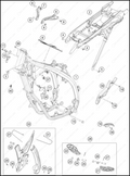 FRAME, 2025 HUSQVARNA TC-125