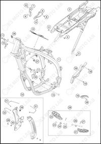 FRAME, 2023 HUSQVARNA FC-350