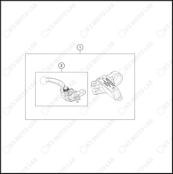 FRONT BRAKE CONTROL, 2024 HUSQVARNA EE-2