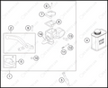 FRONT BRAKE CONTROL, 2023 HUSQVARNA TC-50