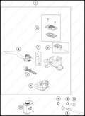 FRONT BRAKE CONTROL, 2024 HUSQVARNA TE-300