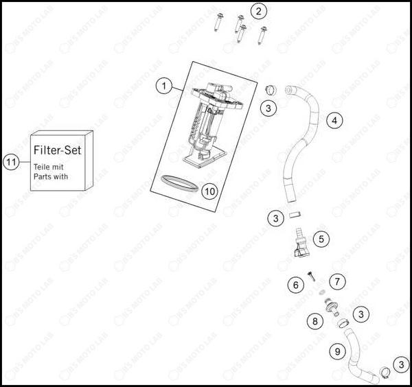 FUEL PUMP, 2025 HUSQVARNA TC-300