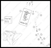 FUEL PUMP, 2024 HUSQVARNA FC-250