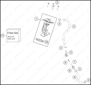 FUEL PUMP, 2024 HUSQVARNA TE-300