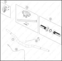 HANDLEBAR, CONTROLS, 2025 HUSQVARNA TC-65