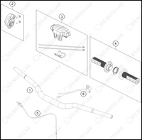 HANDLEBAR, CONTROLS, 2024 HUSQVARNA TC-65