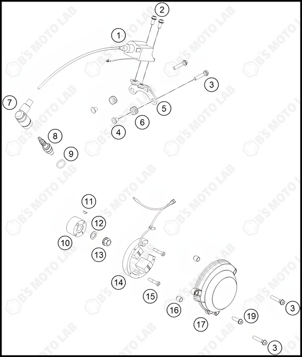 IGNITION SYSTEM, 2023 HUSQVARNA TC-50