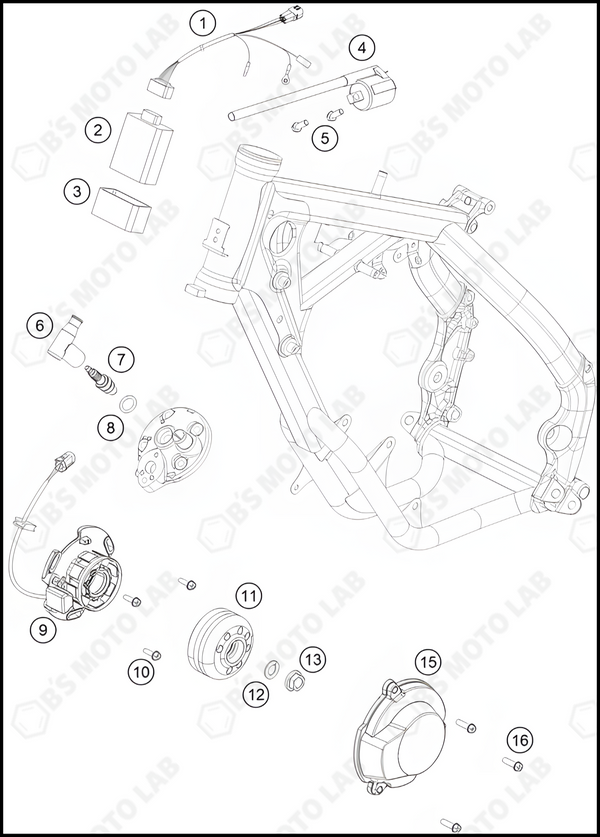 IGNITION SYSTEM, 2023 HUSQVARNA TC-65