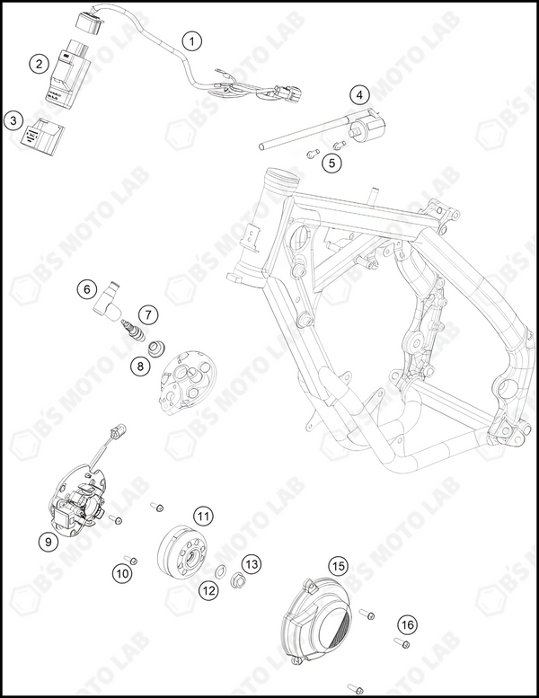 IGNITION SYSTEM, 2024 HUSQVARNA TC-65