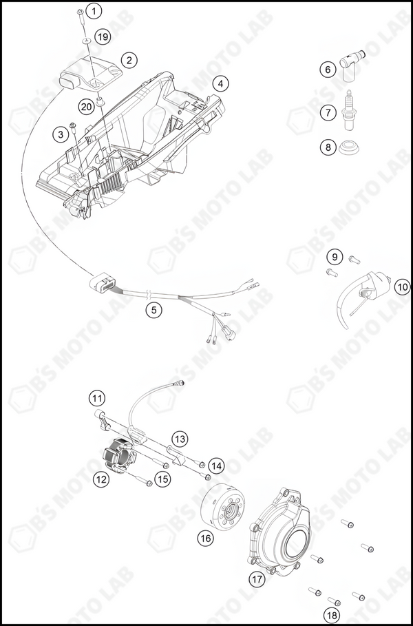 IGNITION SYSTEM, 2022 HUSQVARNA TC-125