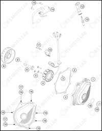 IGNITION SYSTEM, 2024 HUSQVARNA FC-450