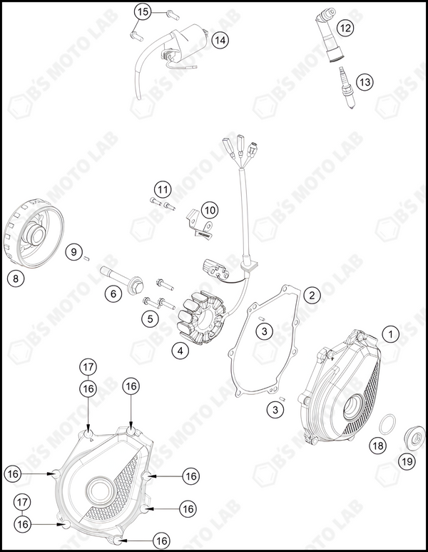 IGNITION SYSTEM, 2024 HUSQVARNA FC-450