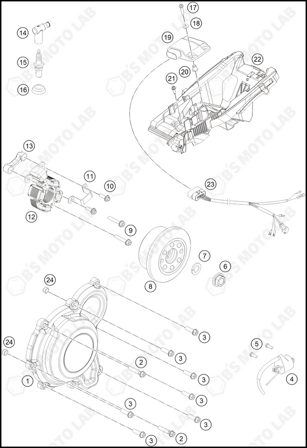 IGNITION SYSTEM, 2022 HUSQVARNA TC-250