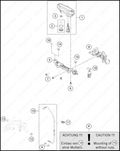 INSTRUMENTS / LOCK SYSTEM, 2025 HUSQVARNA TE-300