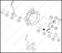 KICK STARTER, 2023 HUSQVARNA TC-50